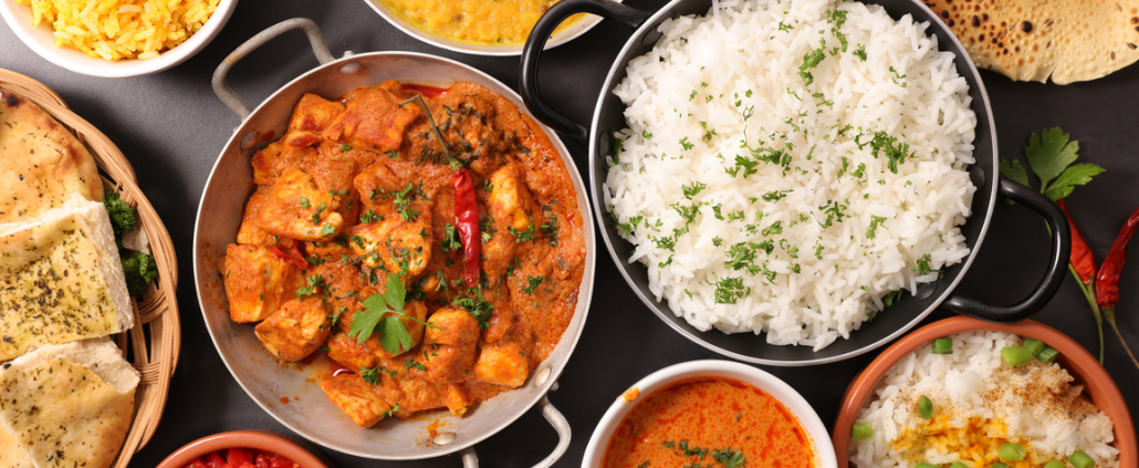 tikka masala and sides