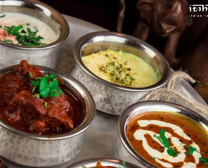 Traditional Indian Thali in the Jewellery Quarter