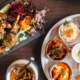 thali and kebab at iftar in birmingham